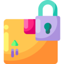 shipping and delivery,security,delivery,box,padlock,secure,lock,commerce,package,protected,safe box,delivery box,logistics delivery
